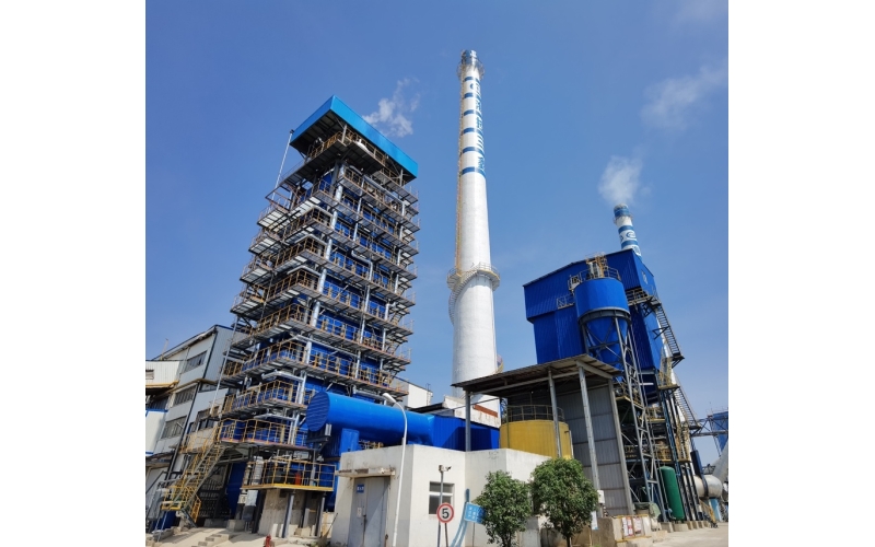 HNHT Sanxin 550T/D photovoltaic furnace integrated environmental protection contract project
